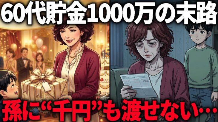 知っていれば年金10万でも孫にお小遣いを渡せます。貯金1000万円でも渡せなくなる人との、5つのお金の使い方の違い