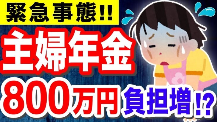【知らないと損！】2024年改正で主婦年金が廃止！？社会保険料「年間20万円負担増」の真実とは…