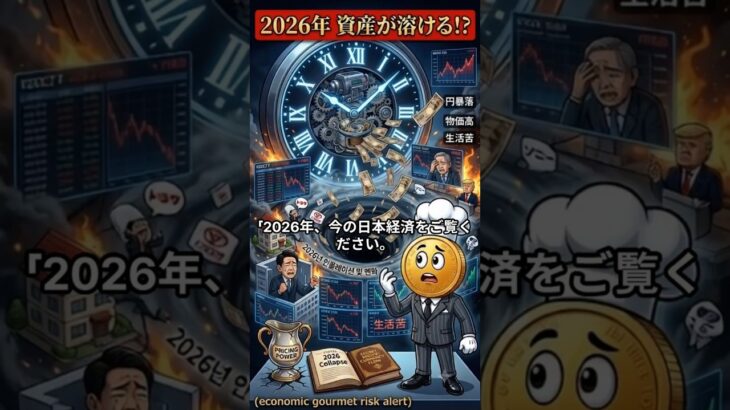 「2026年に貯金ばかりするシニアは一生貧困のまま？絶対にケチってはいけない3つの出費」| #経済美食家 #シニア資産形成 #新NISA #プラチナNISA #2026年日本経済 #物価上昇#高配当株
