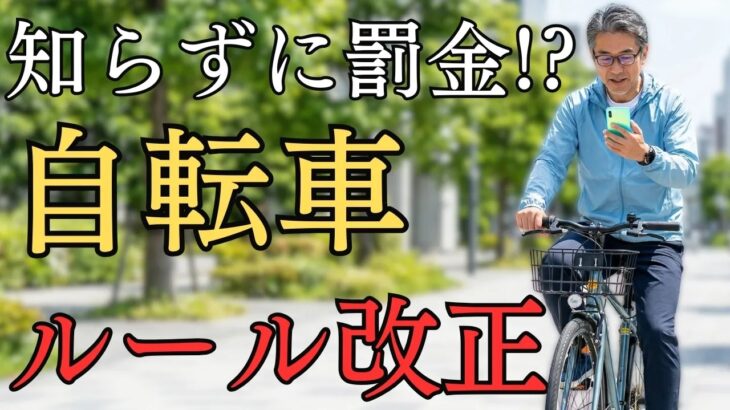 2026年4月から自転車も罰金対象に旅行者が知らないと危ない注意点10選