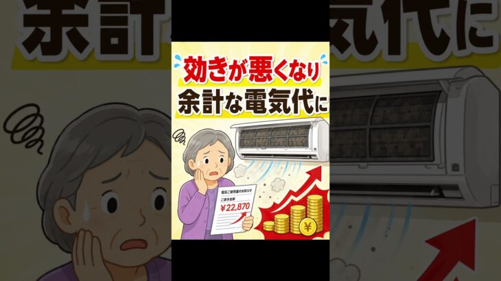 年金生活で後悔する前に｜電気代が高くなる習慣3つ #電気代 #節約 #年金生活 #シニア #高齢者 #生活防衛