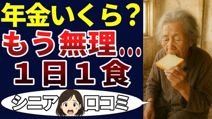 【老後貧乏】貧困老人の実態。年金だけで生活しているシニアの生活が酷すぎた！口コミ30個ご紹介します！＜老後・シニアライフ＞