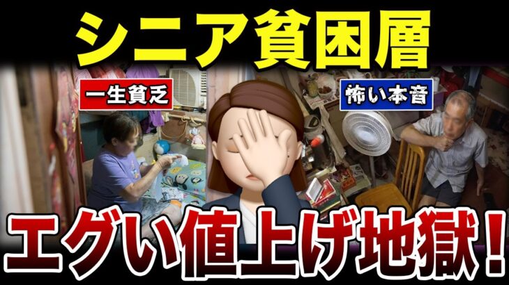 【恐ろしい現実】相次ぐ値上げで苦しむ貧困年金層のリアル！口コミ30選紹介します