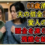 【シニアライフ】夫の隠し借金358万と愛人の影…「勤務先でバラすぞ」と60歳清掃員を脅す闇金業者→強酸性洗剤を掲げた元エリート女部長の”凍りつく一言”と、迎えた残酷な結末…【60代以上の方へ】