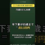 もらえる年金5選｜加給年金 月3.3万円・振替加算 年22.8万円｜申請しないともらえない年金