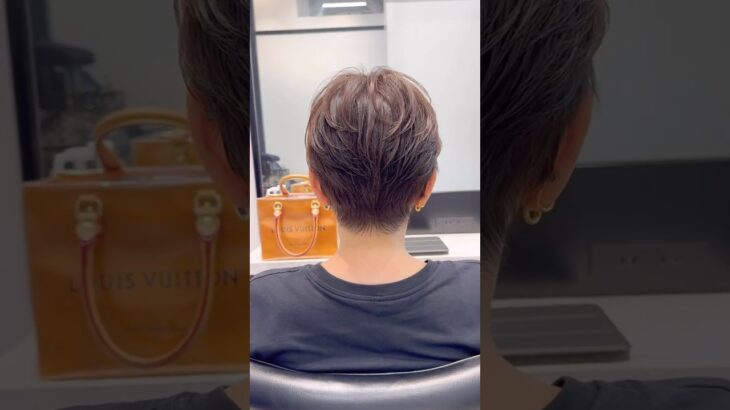 ショートから更なる進化するスタイルへ✂︎#50代ショートヘア #60代ショートヘア #ショートヘア#ショートカット#ショートスタイル#ベリーショート