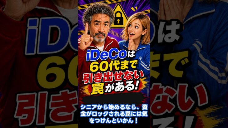 【老いるショック】50代で両方やった結論！新NISAとiDeCo、どっちが先？