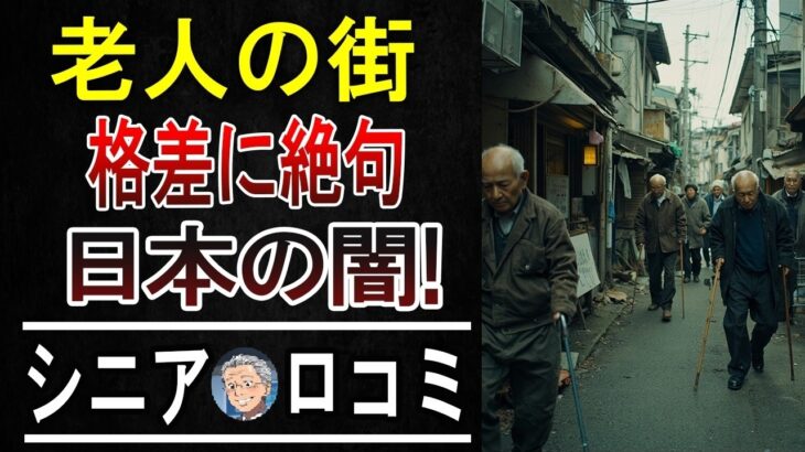 【驚愕】年金月5万円と50万円…シニアの生活格差が天国と地獄だった。現場の声に絶句。
