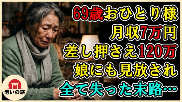 【シニアライフ】夫の死から5年。月収7万円の69歳妻に突然降りかかった120万円の税金地獄と、究極の自己犠牲の果て「…私の一生は、あの人の尻拭いで終わるの？」【60代以上の方へ】