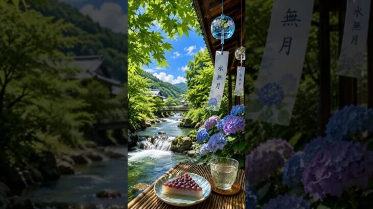移ろい二十四節気「水無月」 #シニア #60歳代 #youtubeshorts #60歳代 #開運 #旅行