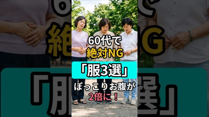 【60代必見】ぽっこりお腹がすっきり！60代の魔法ブラウス、ウエスト-5cmの秘密✨ ｜60代ファッション ｜50代ファッション #シニアファッション #ぽっこりお腹 #体型カバー #着痩せコーデ