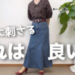 【60代コーデ】GUシニアにお勧め夏のブラウス一/水玉ノスタルジックこんなの待ってたよ/151㎝低身長/シニアの毎日コーデと日常
