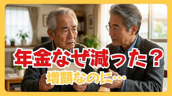 【6月年金の衝撃】増額なのになぜ手取りが減った？教授が教える3つの理由