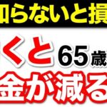 【知らないと損！】65歳以降も働くと年金が減る？年金をもらいながら働くメリット・デメリット【会社員･非正規雇用⧸社会保険⧸健康･介護･厚生年金⧸在職定時改定⧸在職老齢年金とは】