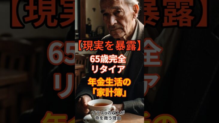 【現実】65歳完全リタイア。年金だけで暮らしたシニアの「家計簿」のリアル