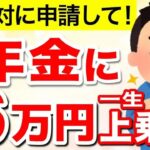 【知らないと大損】65歳から一生年金に上乗せ給付！支給対象者・申請方法・申請書の見方について徹底解説！