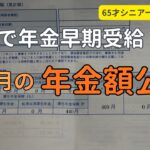 【年金公開】65才一人暮らしのリアル。62才で早期受給を選んだ私の1ヶ月の受給額と生活」