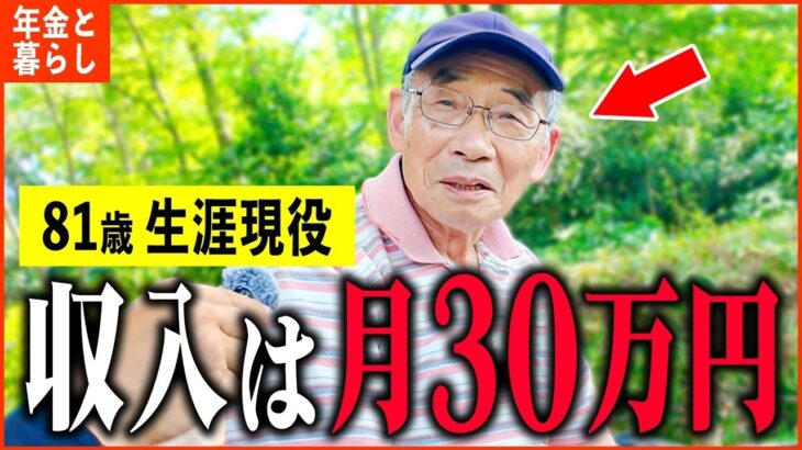 【年金いくら？】81歳『シニア労働でも稼げる   老後の年金生活』年金インタビュー