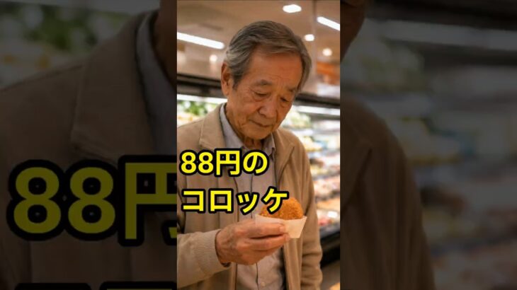 年金日にだけ買っていた、88円のコロッケ