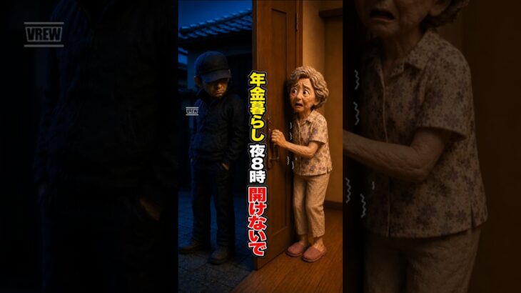 夜8時のインターホン…年金暮らしの私が開けなかった理由#shortsfeed #shorts#年金暮らし #高齢者の一人暮らし #防犯対策 #シニアライフ #インターホン #開けないで #高齢者防犯
