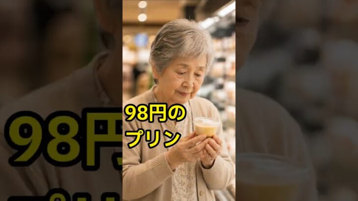 年金日にだけ買っていた、98円のプリン