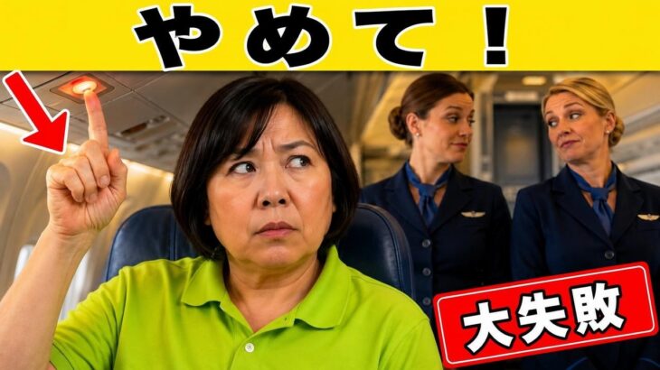 元CAが暴露：客室乗務員がシニア乗客についてホントに思っていること