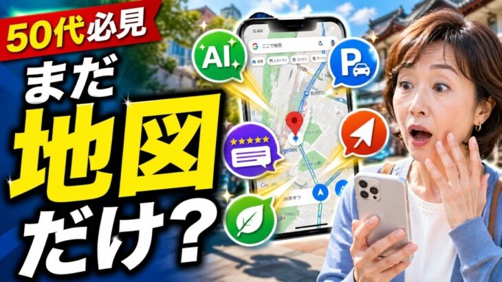 知らないと損Googleマップが旅行で使える神機能10選
