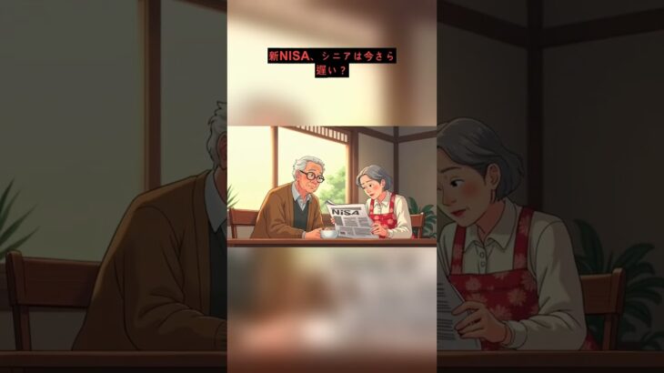 新NISA、シニアが今からでも遅くない理由——少しだけ、無理なく #Shorts