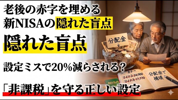 【新NISA】60代から毎月損する？高配当株投資の致命的な落とし穴と正しい選び方ㅣ経済ニュースㅣ日本経済ㅣシニア