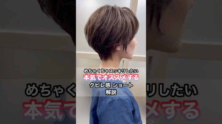 めちゃくちゃスッキリしたい本気でオススメする『クビレ感ショート』解説‼️ #新宿 #美容室 #美容師 #カット #イメチェン #cut #hair #shortcut #ショートヘア