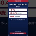 年金の繰り上げに潜む落とし穴