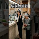 「年金は老人のものだから便利」と笑う嫁。銀行で起きた、あまりに情けない結末