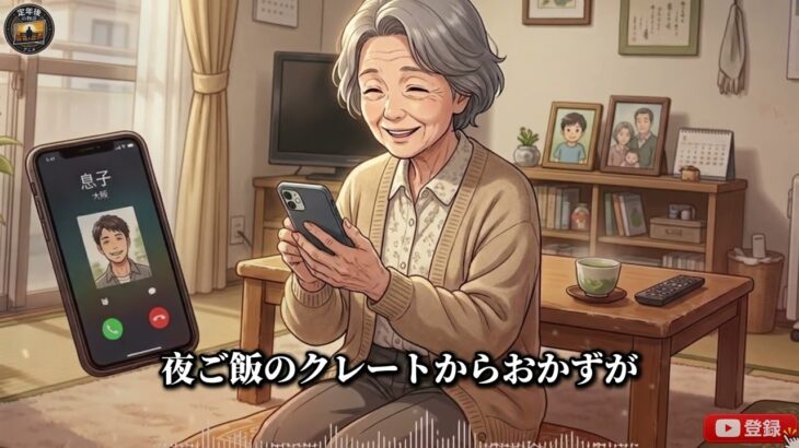 【シニア朗読】年金１２万円、一人暮らし７２歳の母。「まだ大丈夫」と笑い続けた１０年後、通帳を見せた日の結末
