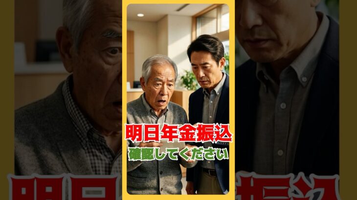 【明日年金振込】手取りが少なくても慌てないでください