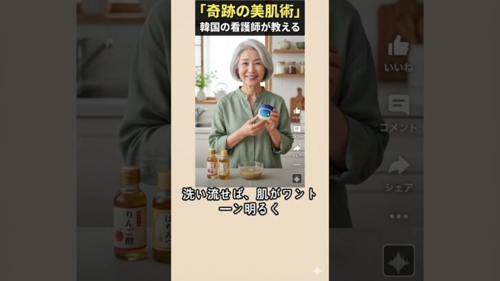 シミ・シワが消える？韓国シニアの賢いホームケア#韓国美容 #スキンケア #アンチエイジング #ワセリン活用法 #節約美容 #シニアライフ #若返り #美肌ケア #ホームケア