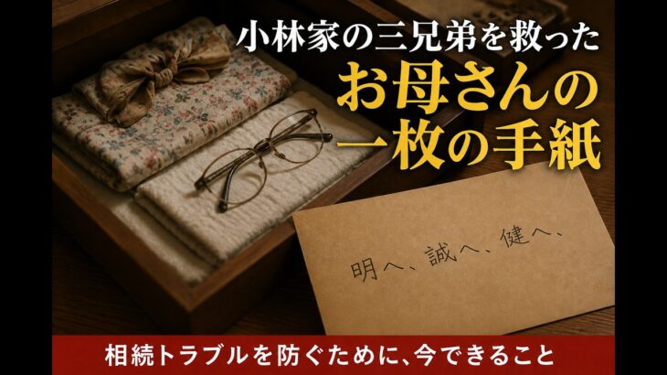 相続でバラバラになった兄弟の実話#相続#遺産相続#相続トラブル#遺言書#エンディングノート#終活#老後の準備#シニア生活#老後のお金#介護と相続#寄与分#公正証書遺言#家族信託#遺産分割#兄弟トラブル