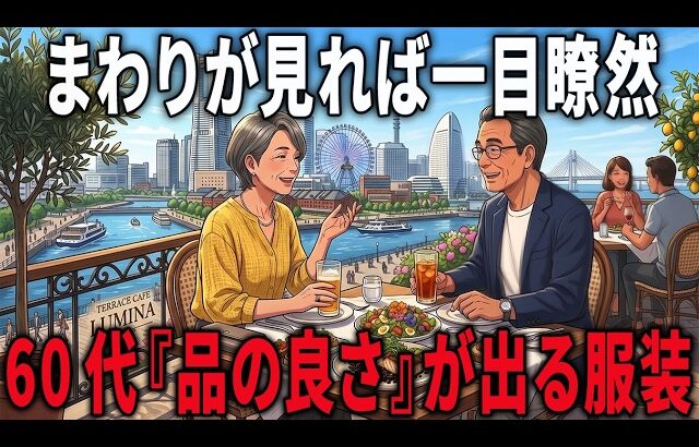 【シニアの垢抜け】安物でも「なぜかエレガント」に見える大人の着こなしルール