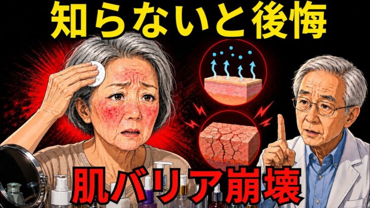 知らないと後悔。化粧水を増やすほど春のシニア肌が乾く本当の理由【皮膚科専門医が解説】