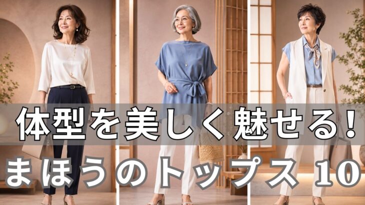 【絶対失敗しない】 体型を美しく魅せる神トップス10選＆一瞬で垢抜ける重ね着の秘密