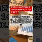 知らないと100万円損する　60代の年金受給タイミングの選び方