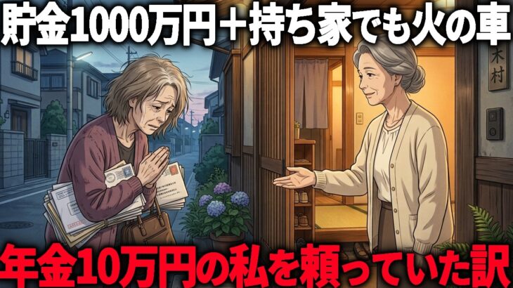 【年金10万】貯金1000万と持ち家があった友人が、最後に私を頼ってきた理由。老後を分けた5つの違い