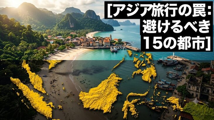 【アジア旅行警戒】パンフレットが隠す隠れた罠と詐欺：後悔する危険都市15選と知られざる1位の安全な楽園