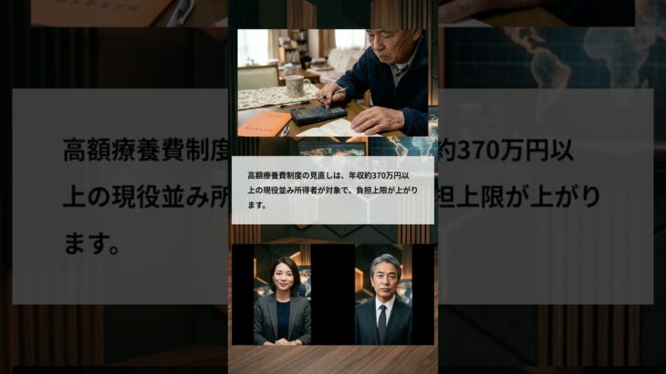 【2026年】シニアの負担増！医療費・保険料が上がります【年金・税金・社会保険料】