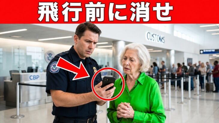 2026年空港での高齢者スマホ検査：飛行機に乗る前に消すべき5つのもの