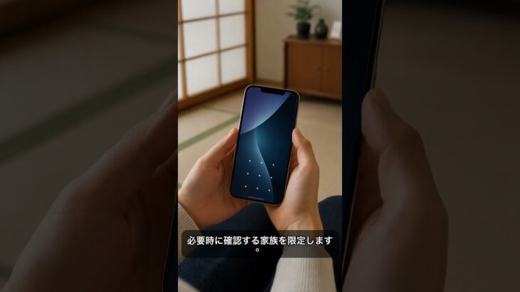 親のスマホを家族が開けず困る前に決めたい3つ