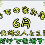 【うちの家計簿見る？】6月 年金暮らし夫婦。夫の年金振込みが始まった。旅の予算がそのまま残り今月から積立てを始めます！光熱費の節約工夫やセカンドライフを楽しんでいる様子をお楽しみ下さい