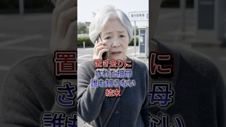 旅行先で置き去りにされた祖母 #60歳代 #シニア#スカッとする話