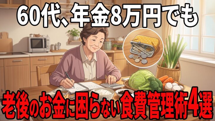 年金生活でもお金が残る人は食費をこう整える、60代から始める暮らしの節約術