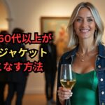 60代以上でもデニムジャケットを素敵に着こなす方法（5つの賢いスタイリング術）