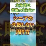 【北海道】シニア・60代が最大限楽しめる北海道旅行！#60代旅行 60代女性 #シニア旅行#ひとり旅 #shorts #夏旅行 #北海道  #観光  #ひとり旅 #観光